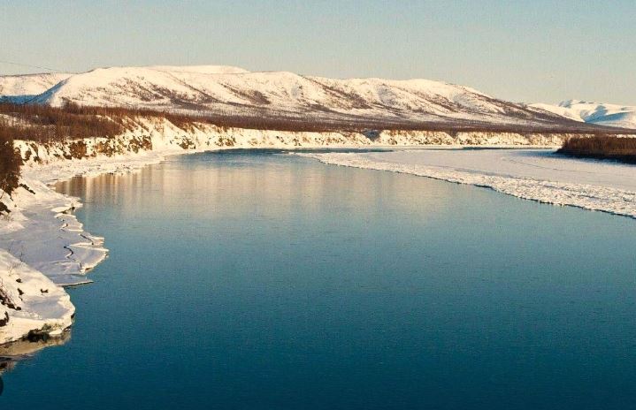 kolyma river basin Russia